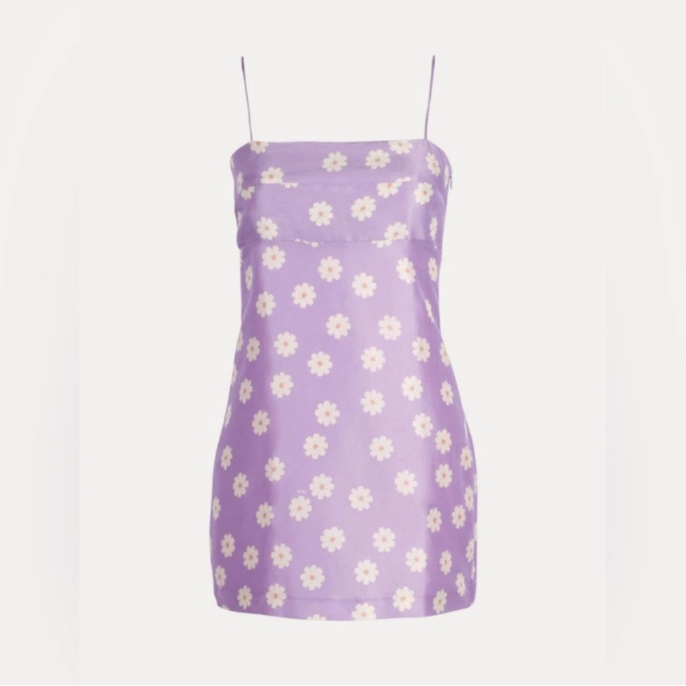Realisation Par ‘The Christy As If’ Floral Mini Dress 100% Silk